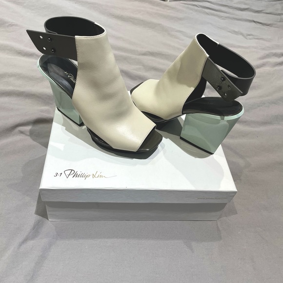 3.1 Phillip Lim Colorblock Juno Sandal MRSP $525 - Picture 1 of 12